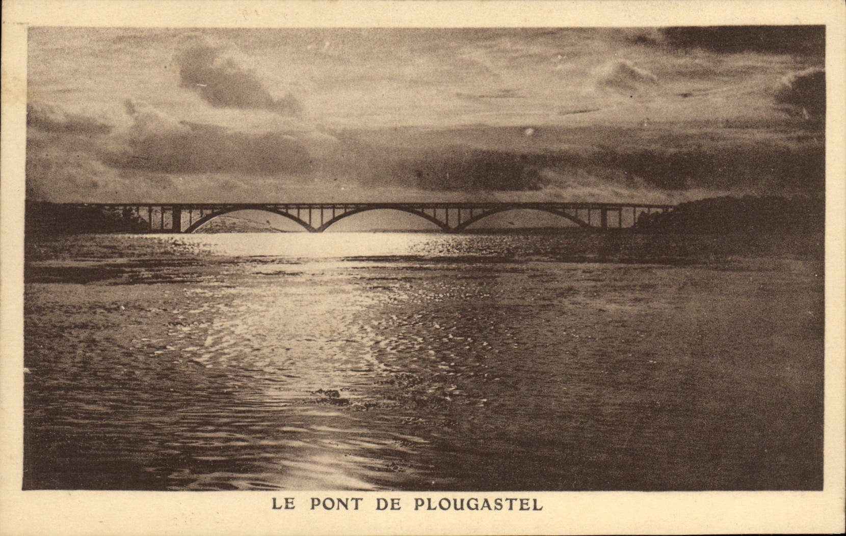 CPA Le Pont De Plougastel