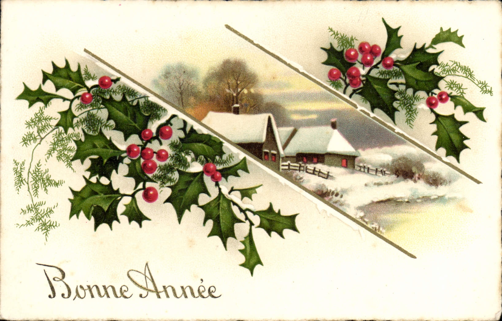 CPA Fantaisie Bonne Annee