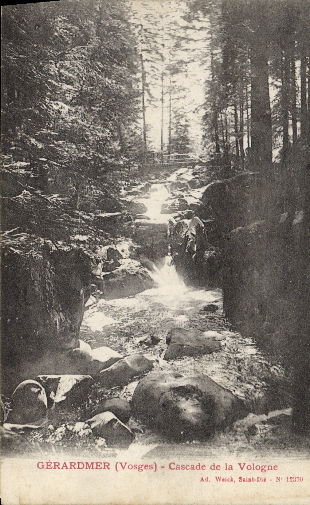 CPA Gerardmer Cascade de la Vologne