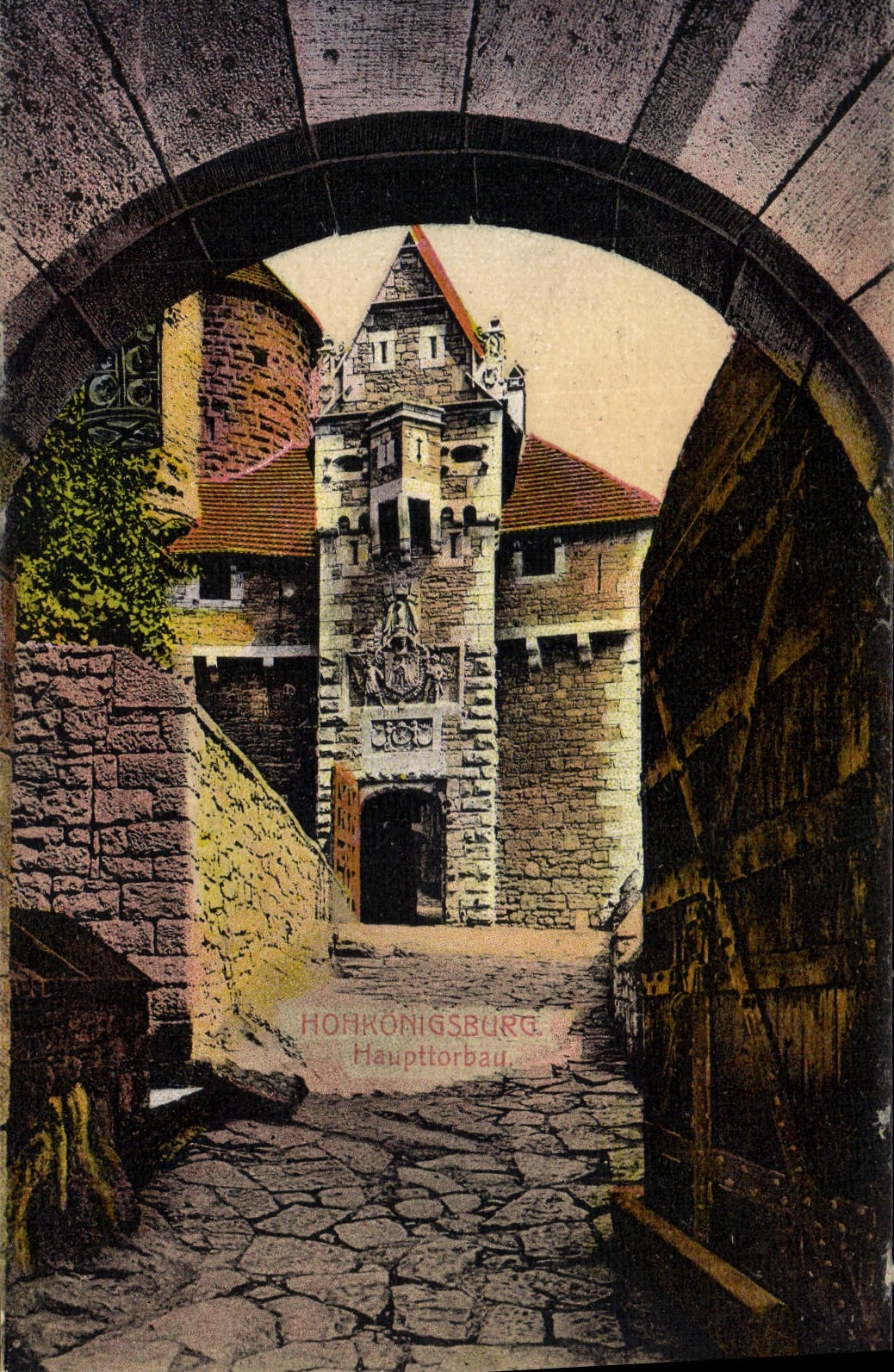 VINTAGE POSTCARD Hohkonigsburg