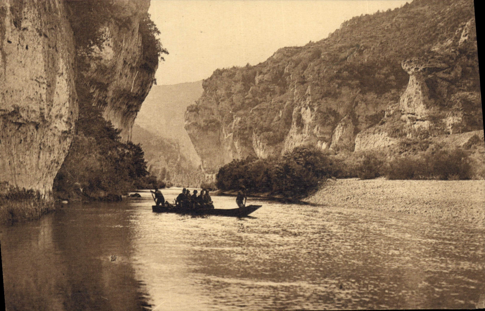 CPA Gorges du Tarn Entree des Detroits