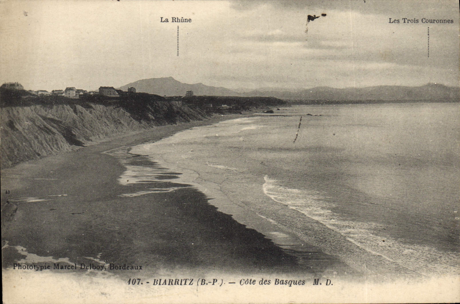 CPA Biarritz Cote des Basques
