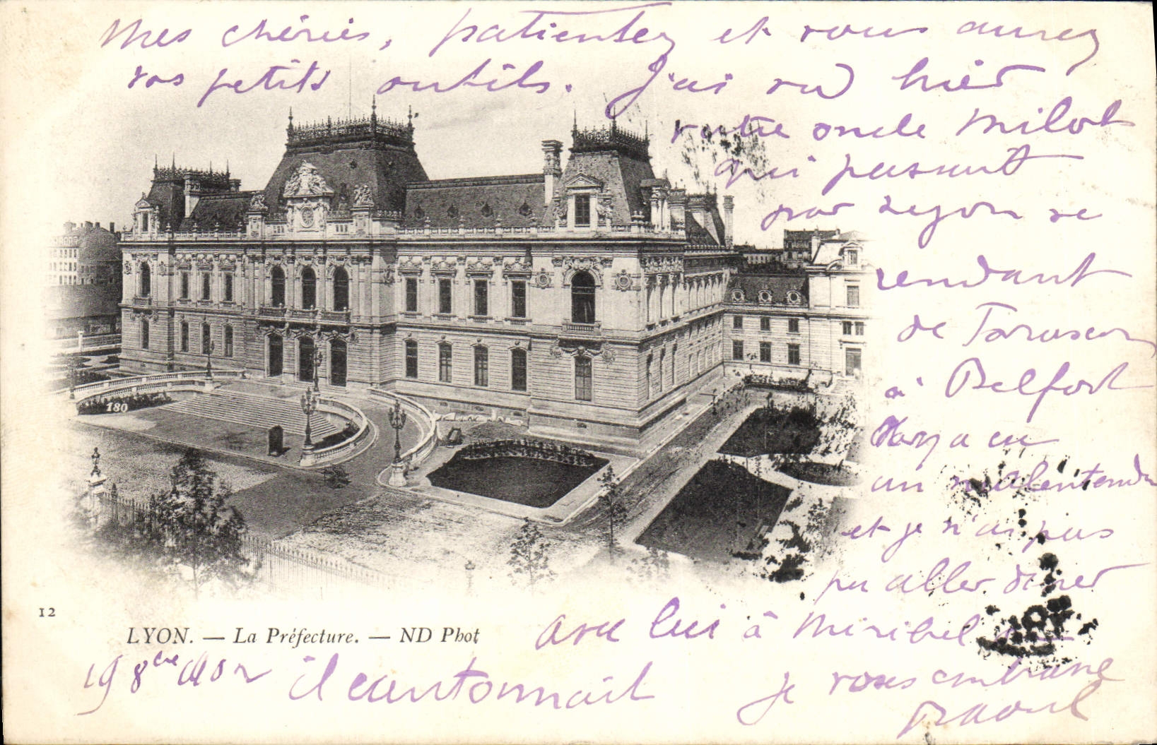 CPA Lyon La Prefecture