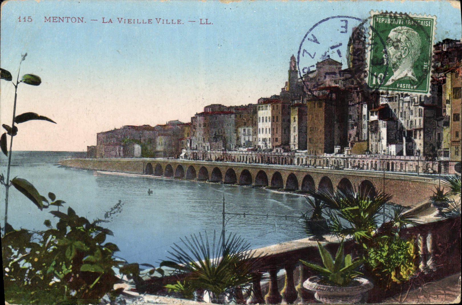 CPA Menton La Vieille Ville