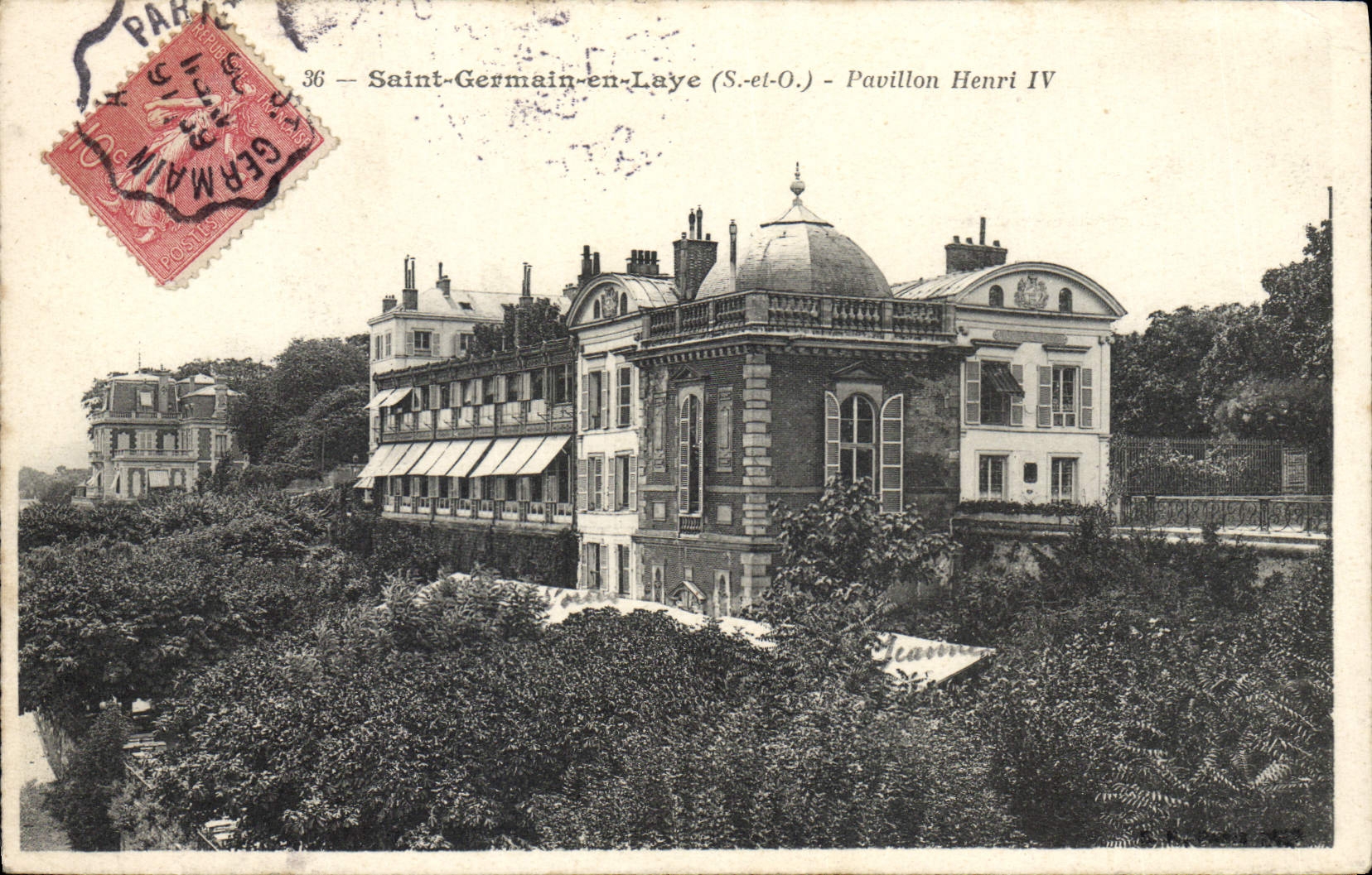 CPA Saint Germain en Laye Pavillon Henri IV