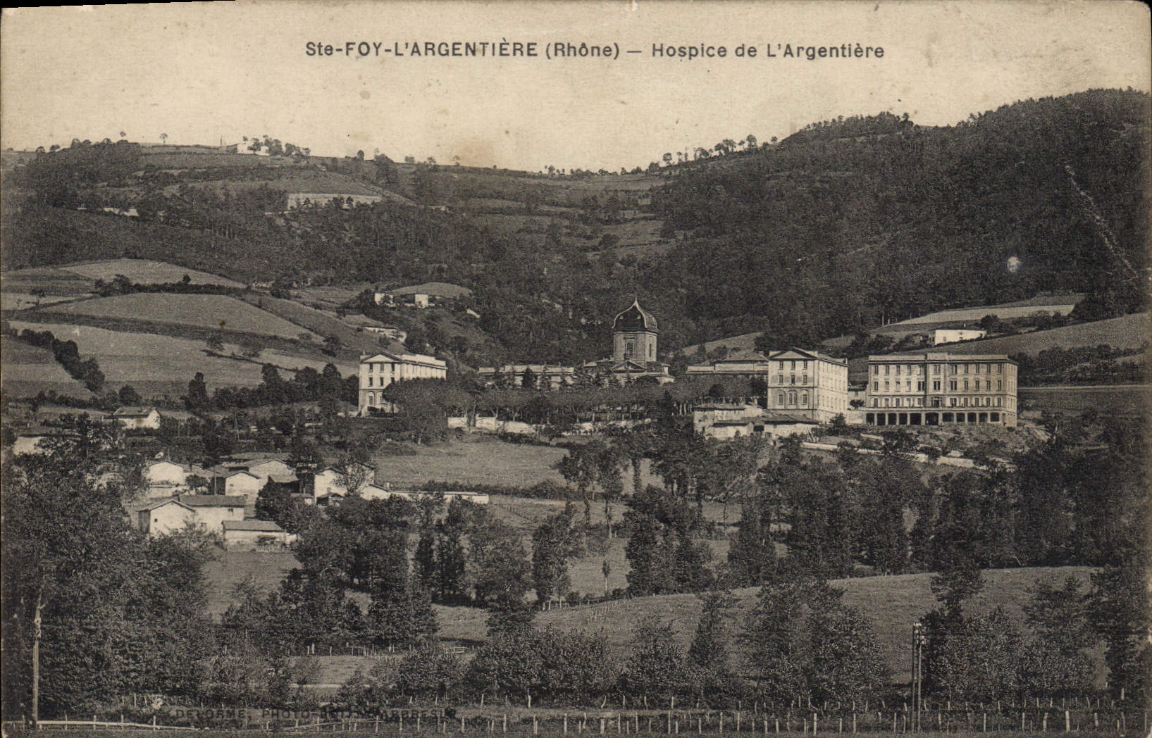 CPA Ste Foy L'Argentiere Hospice de L'Argentiere