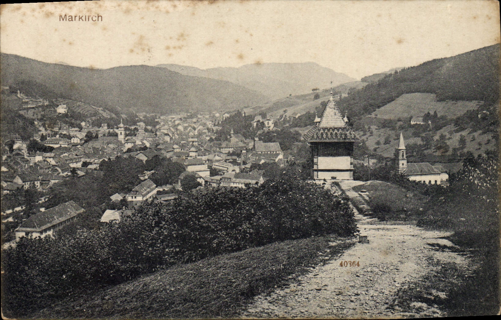 VINTAGE POSTCARD Markirch