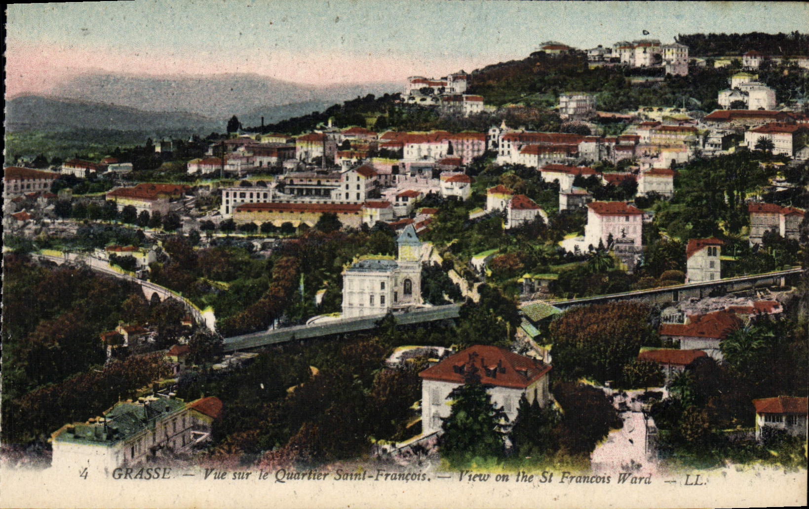 VINTAGE POSTCARD Fatty Sight on the Holy district François