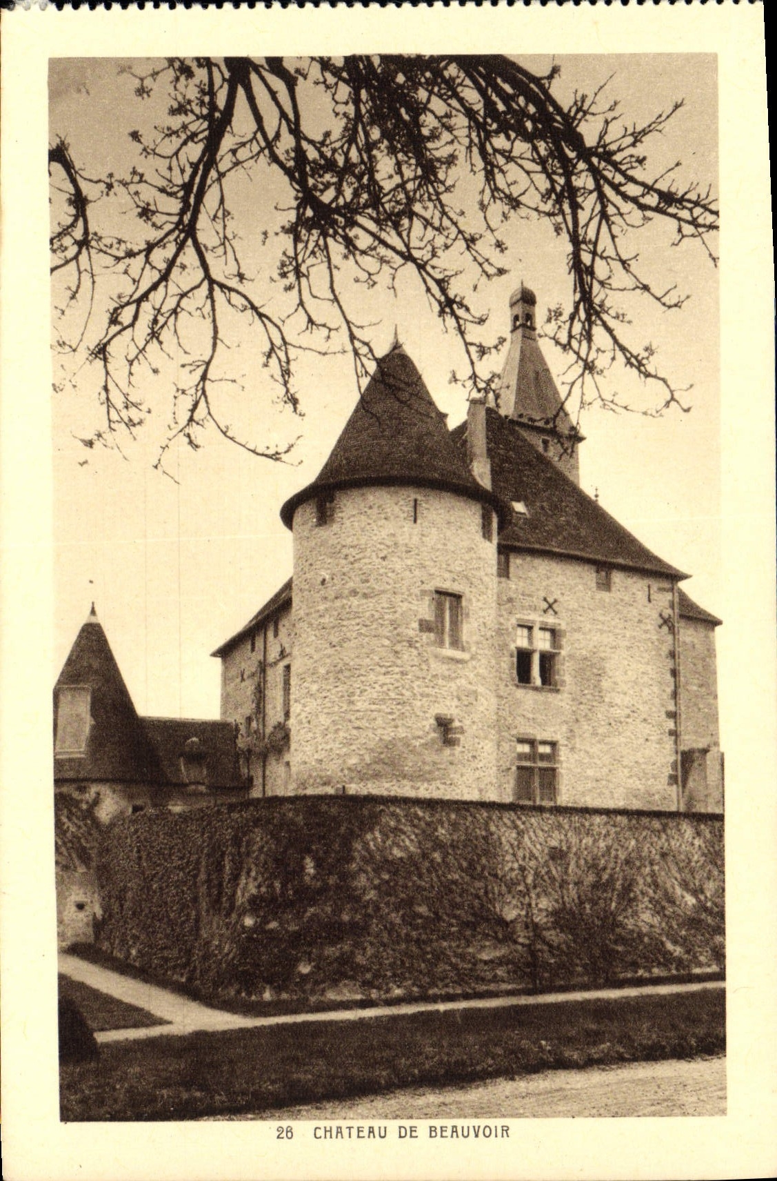 CPA Chateau De Beauvoir