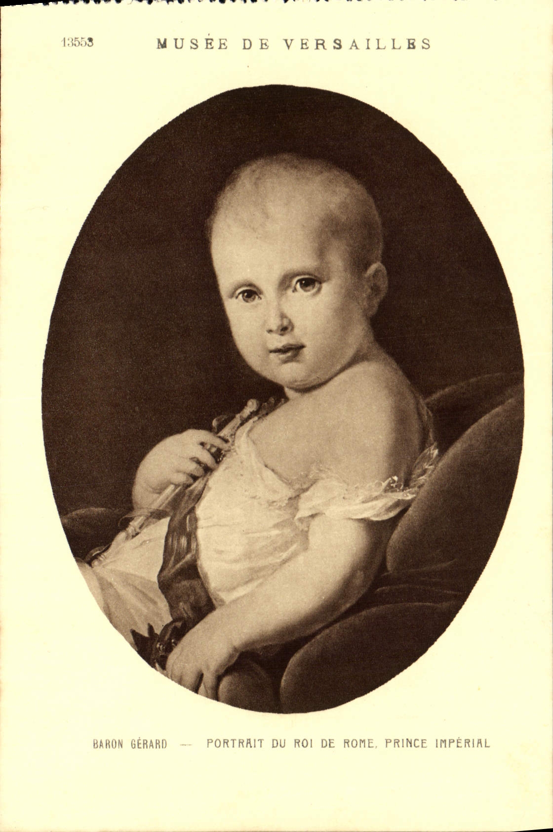 CPA Musee De Versailles Baron Gerard Portrait du roi de Rome Prince Imperial Napoleon 1er