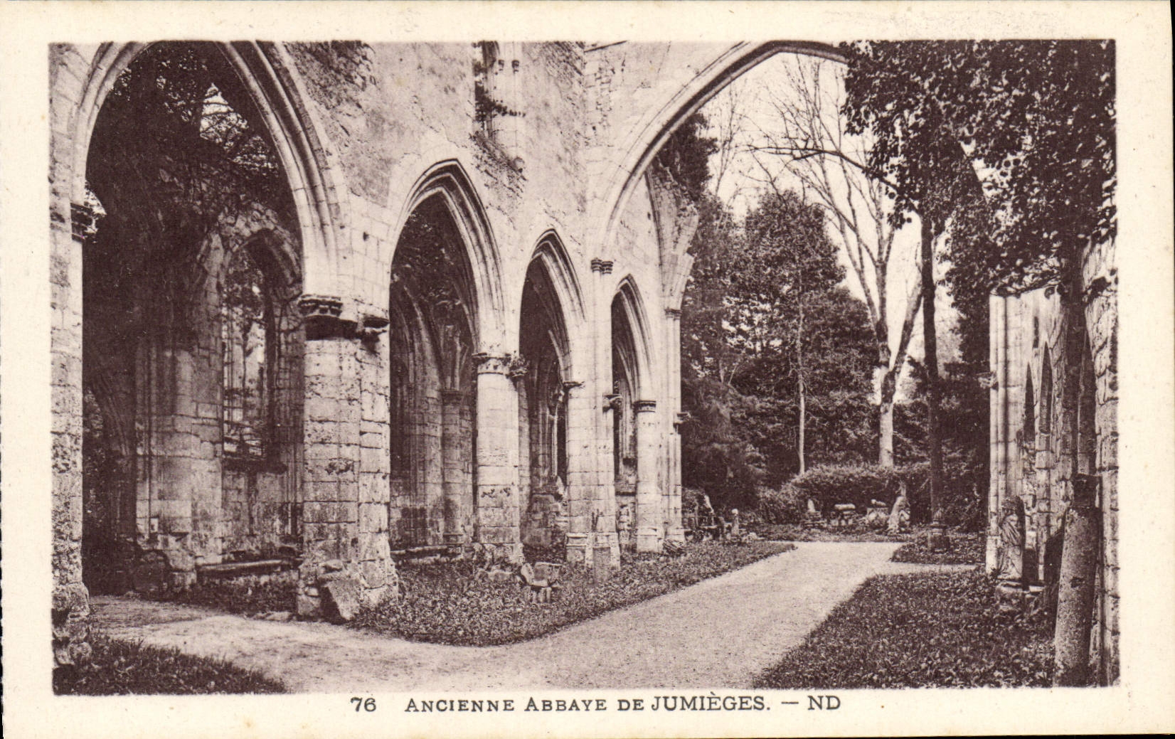 CPA Ancienne Abbaye De Jumieges