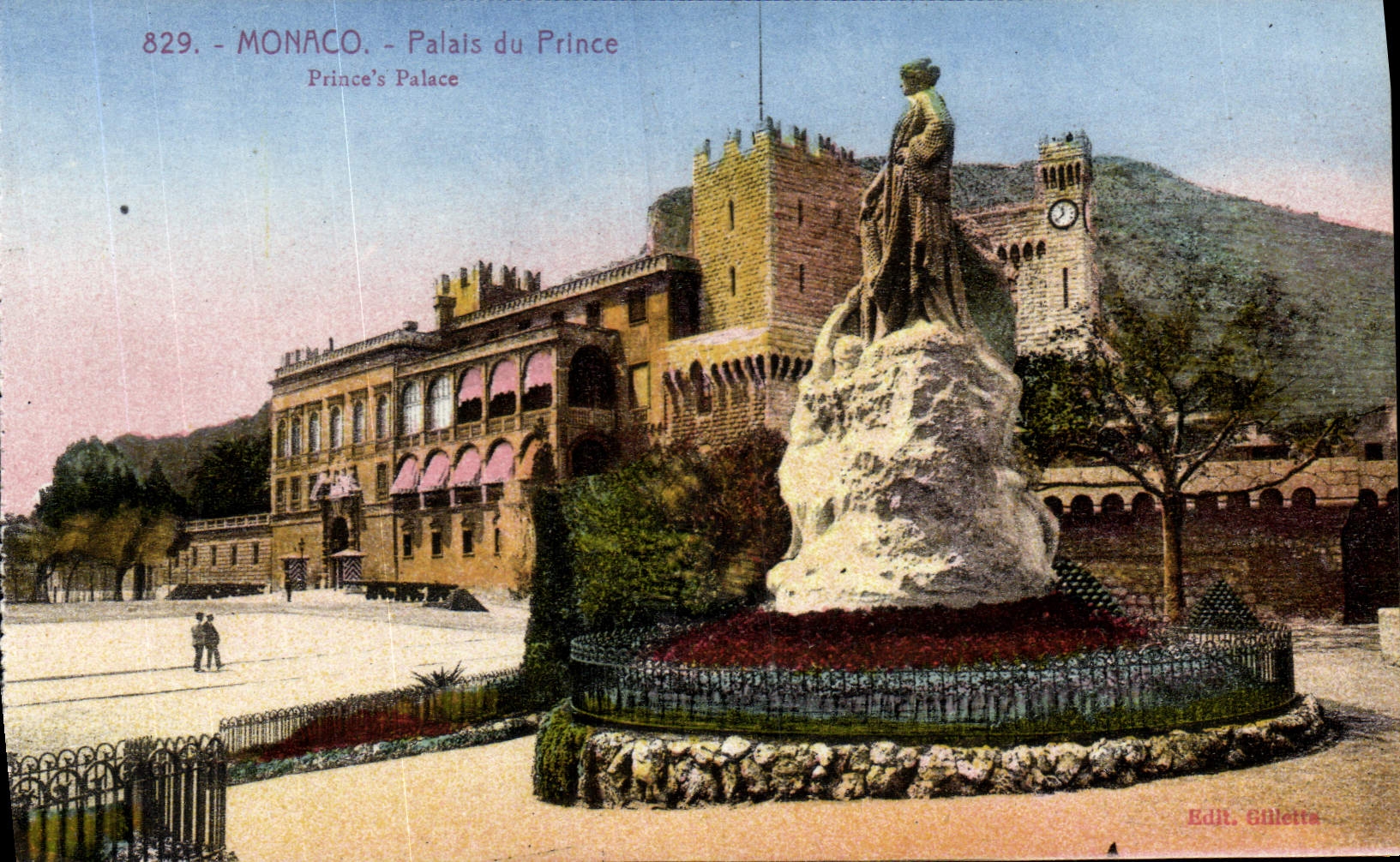 CPA Monaco Palais Du Prince