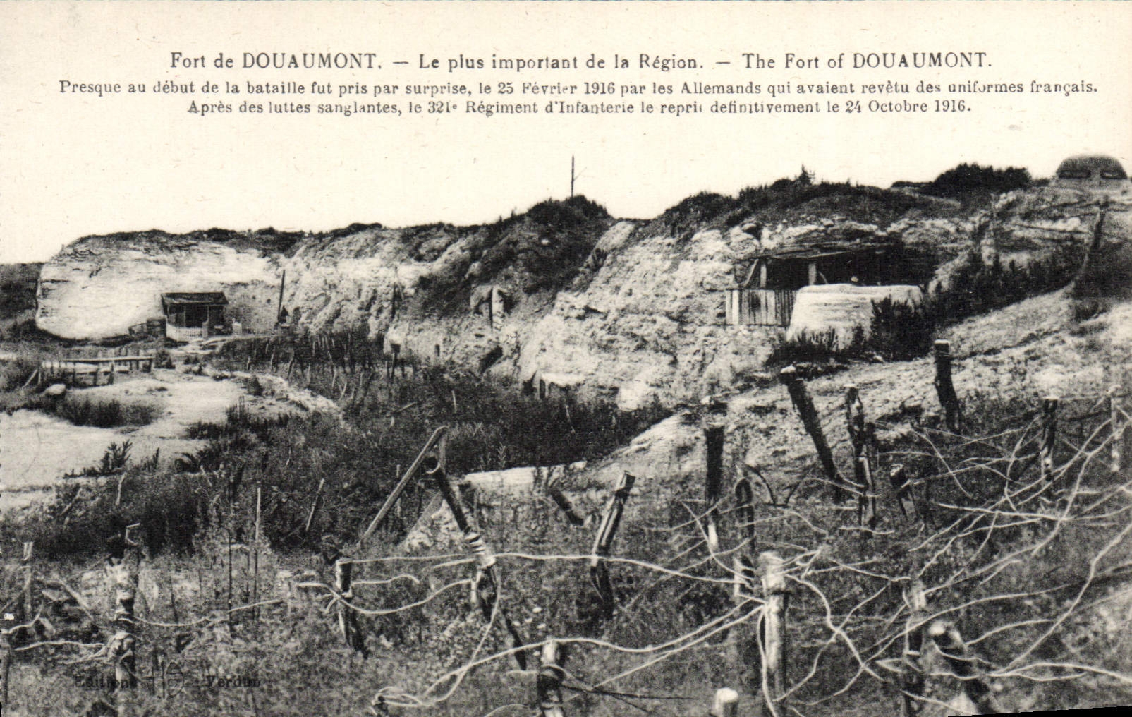 CPA Fort De Douaumont Militaria