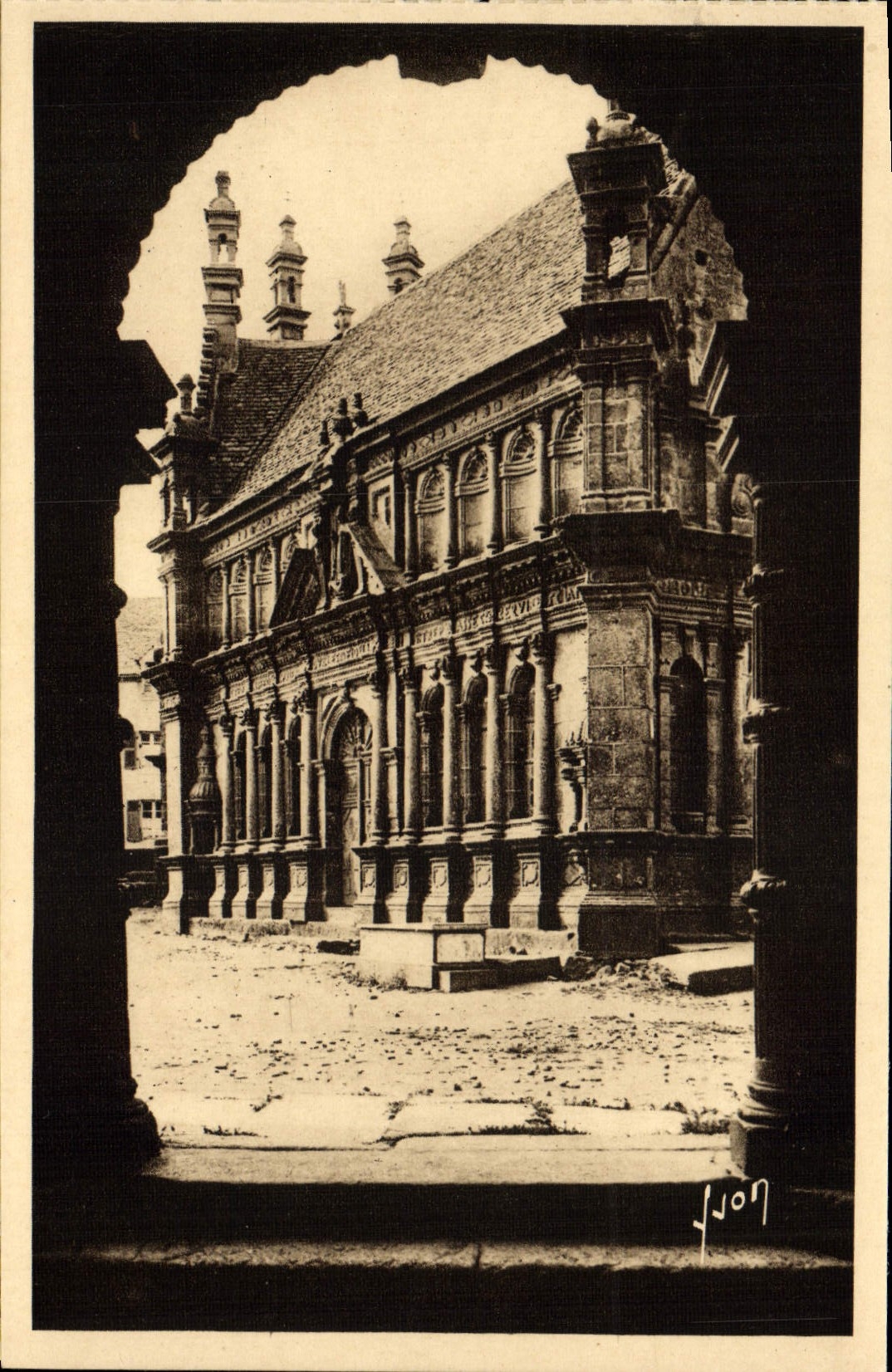 CPA Saint Thegonnec L'Ossuaire