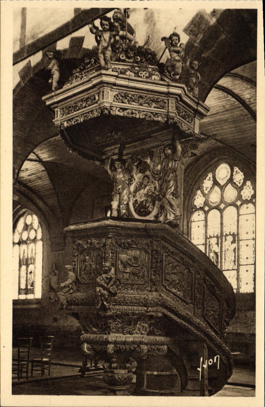 CPA Saint Thegonnec La Chaire