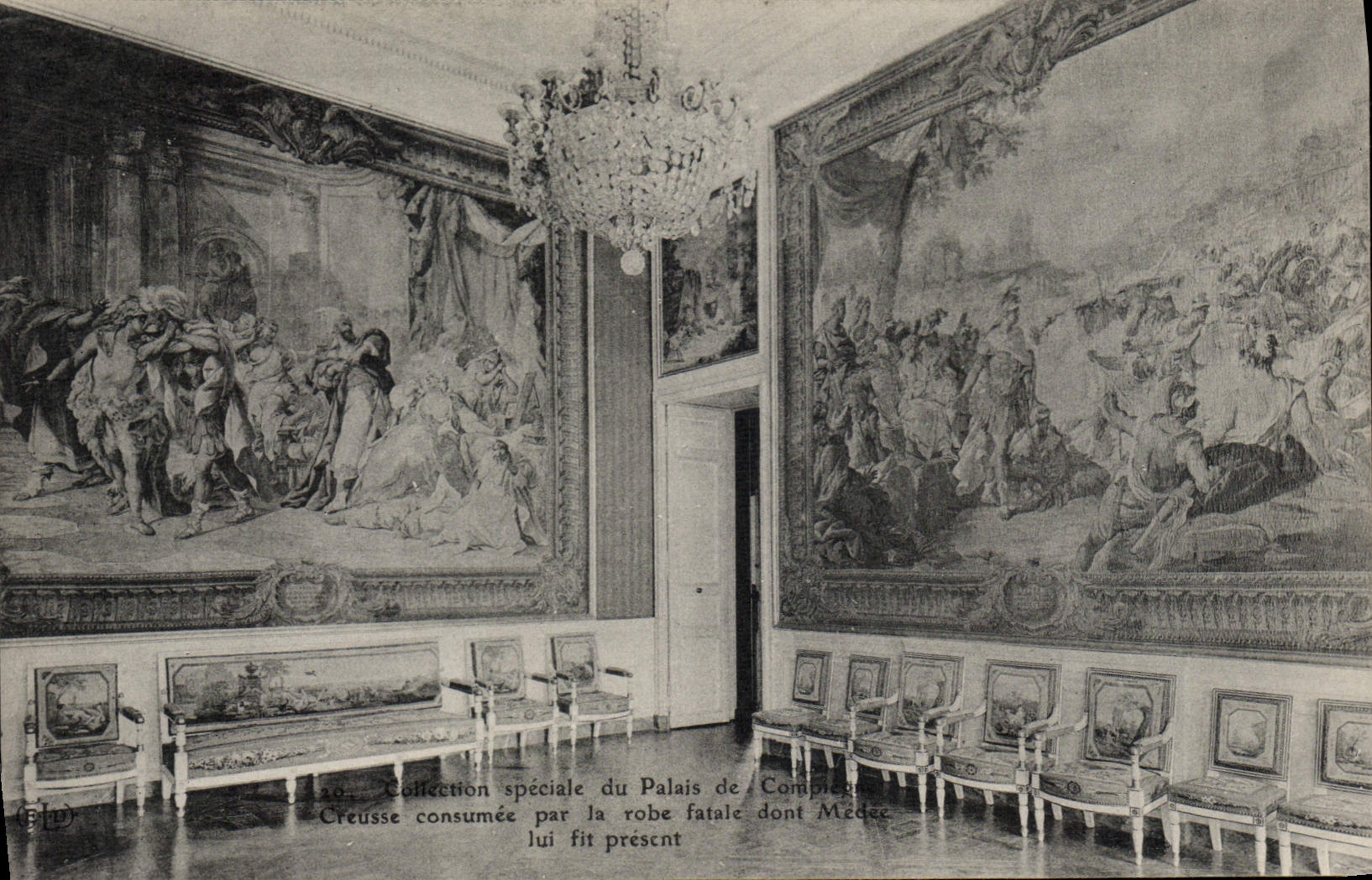 CPA Palais de Compiegne 