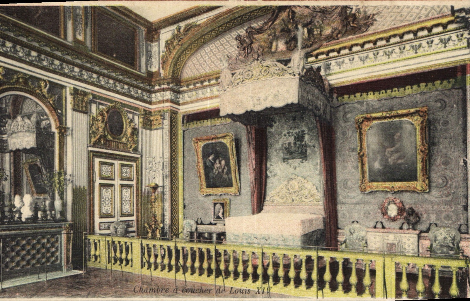 CPA Chambre A Coucher De Louis XIV