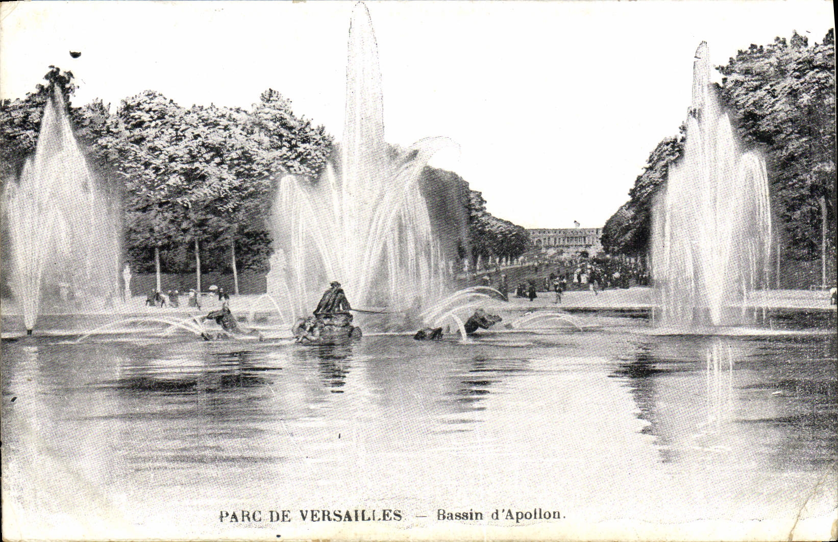 CPA Parc De Versailles Bassin D'Apollon