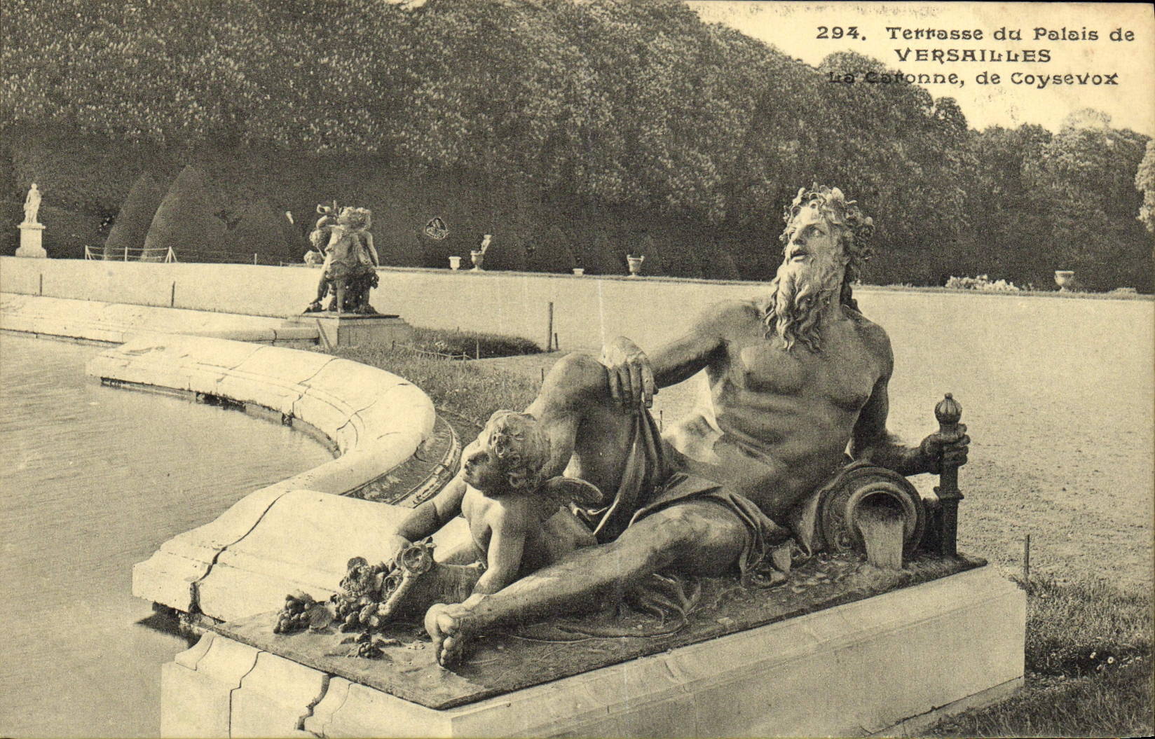 Parque de la POSTAL de la VENDIMIA de terraza de Versalles el Garona de Coysevox