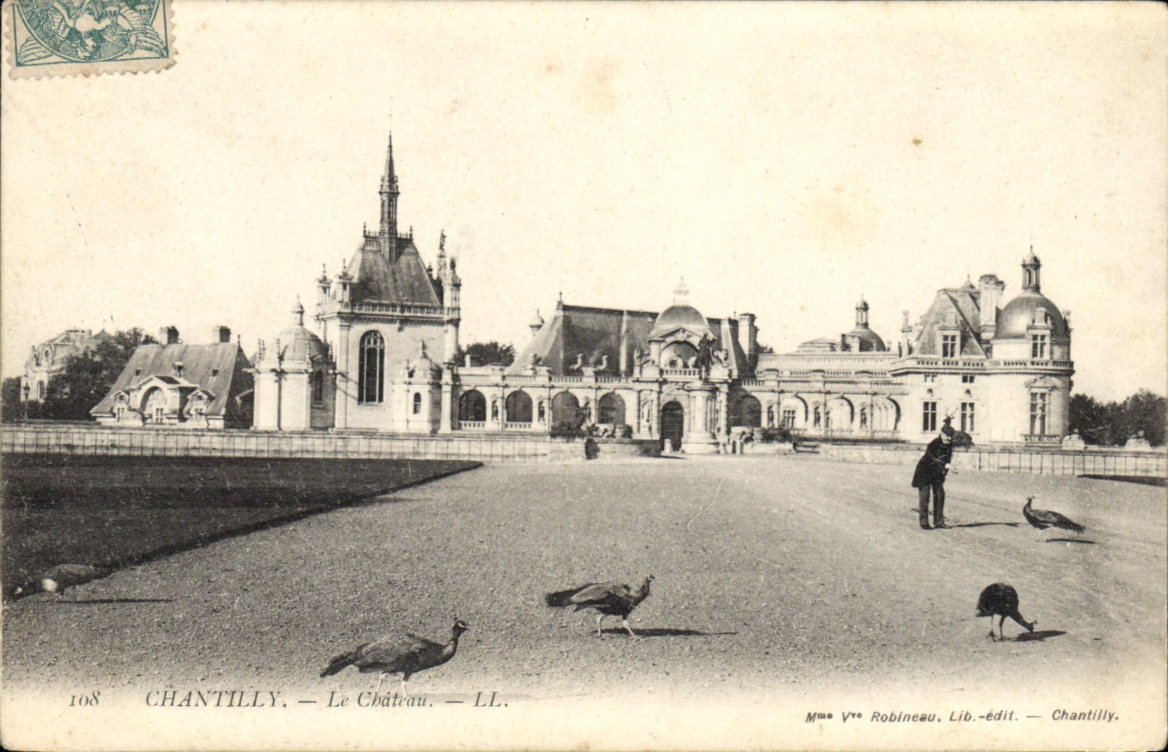 CPA Chantilly Le Chateau