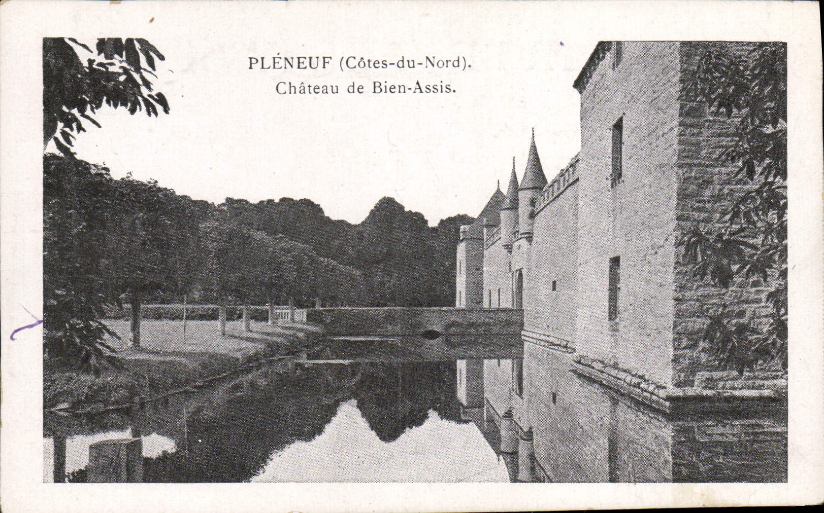 CPA Pleneuf Chateau De Bien Assis