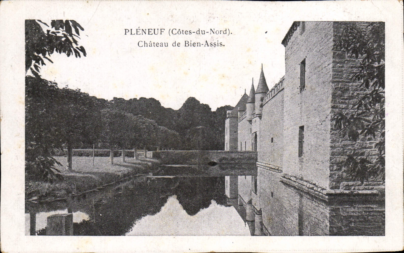 CPA Pleneuf Chateau De Bien Assis