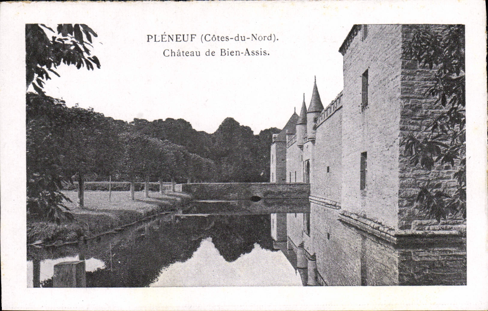 CPA Pleneuf Chateau De Bien Assis