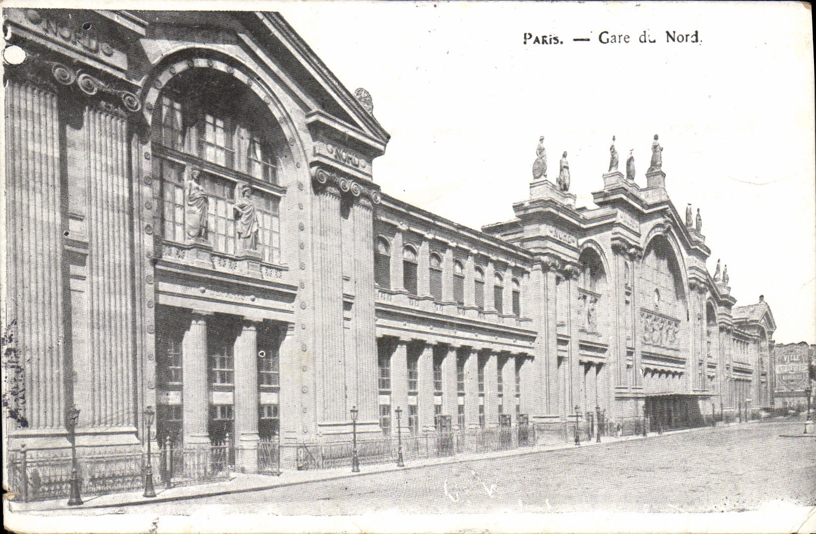 CPA Paris Gare Du Nord