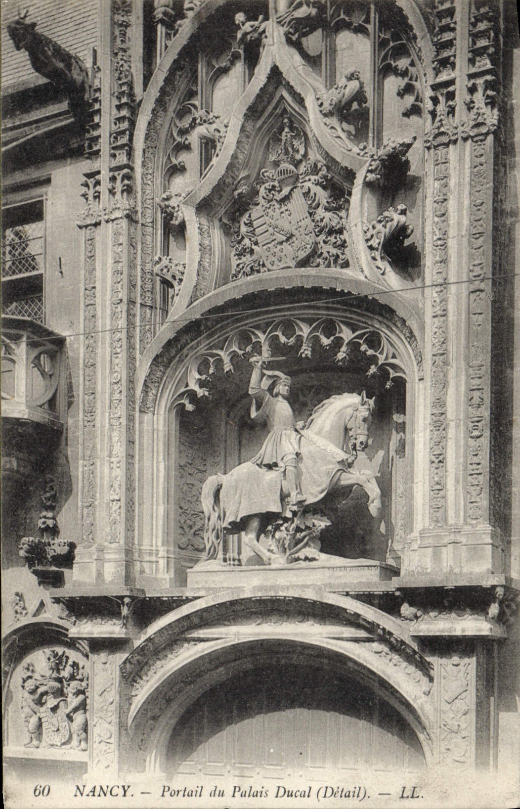 CPA Nancy Portail Du Palais Ducal