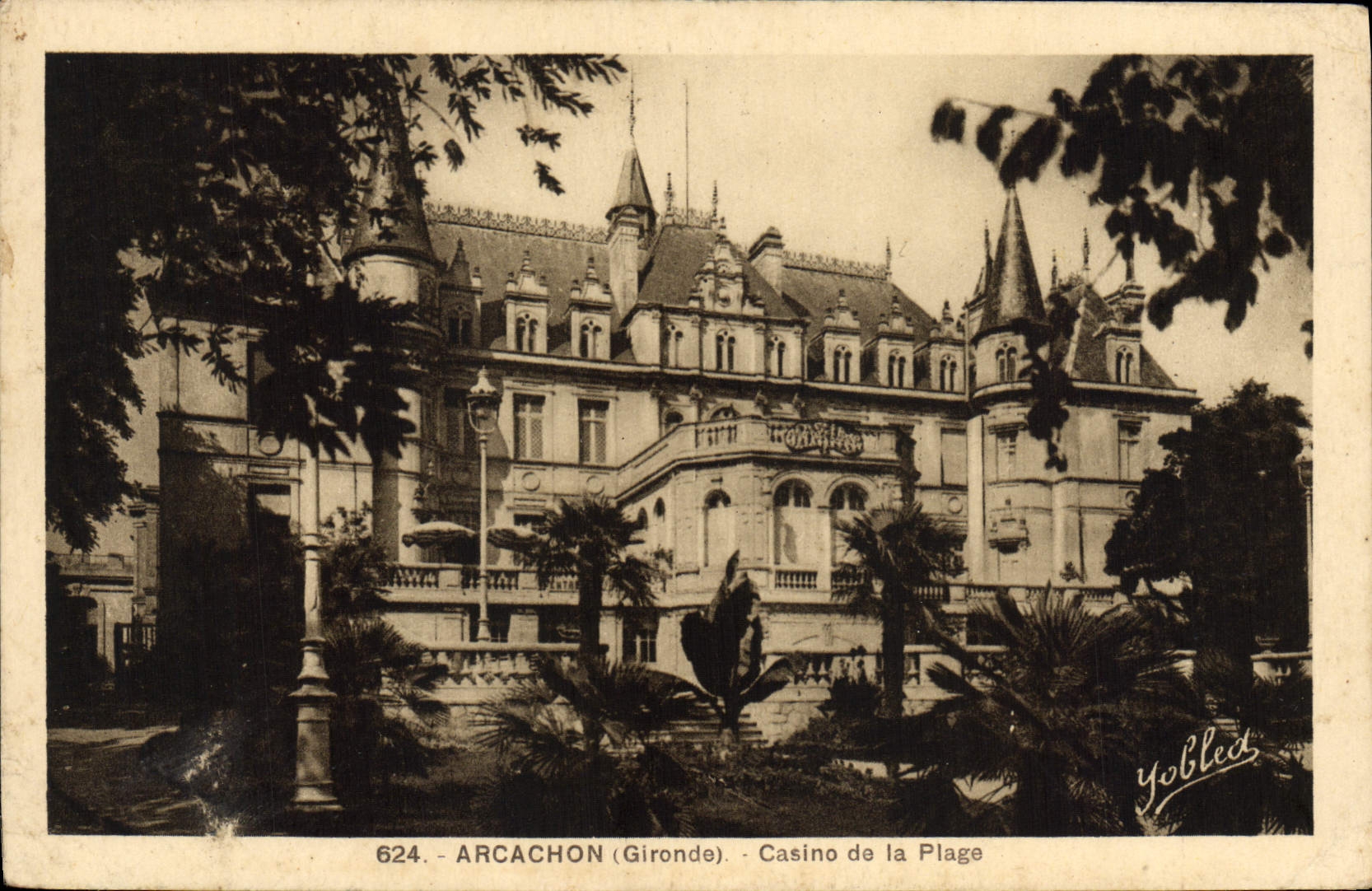 CPA Arcachon Casino De La Plage