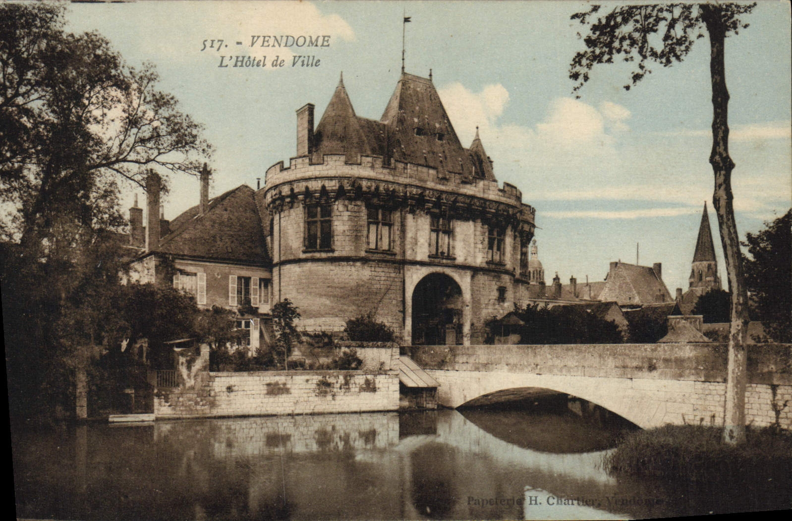 CPA Vendome L'Hotel De Ville