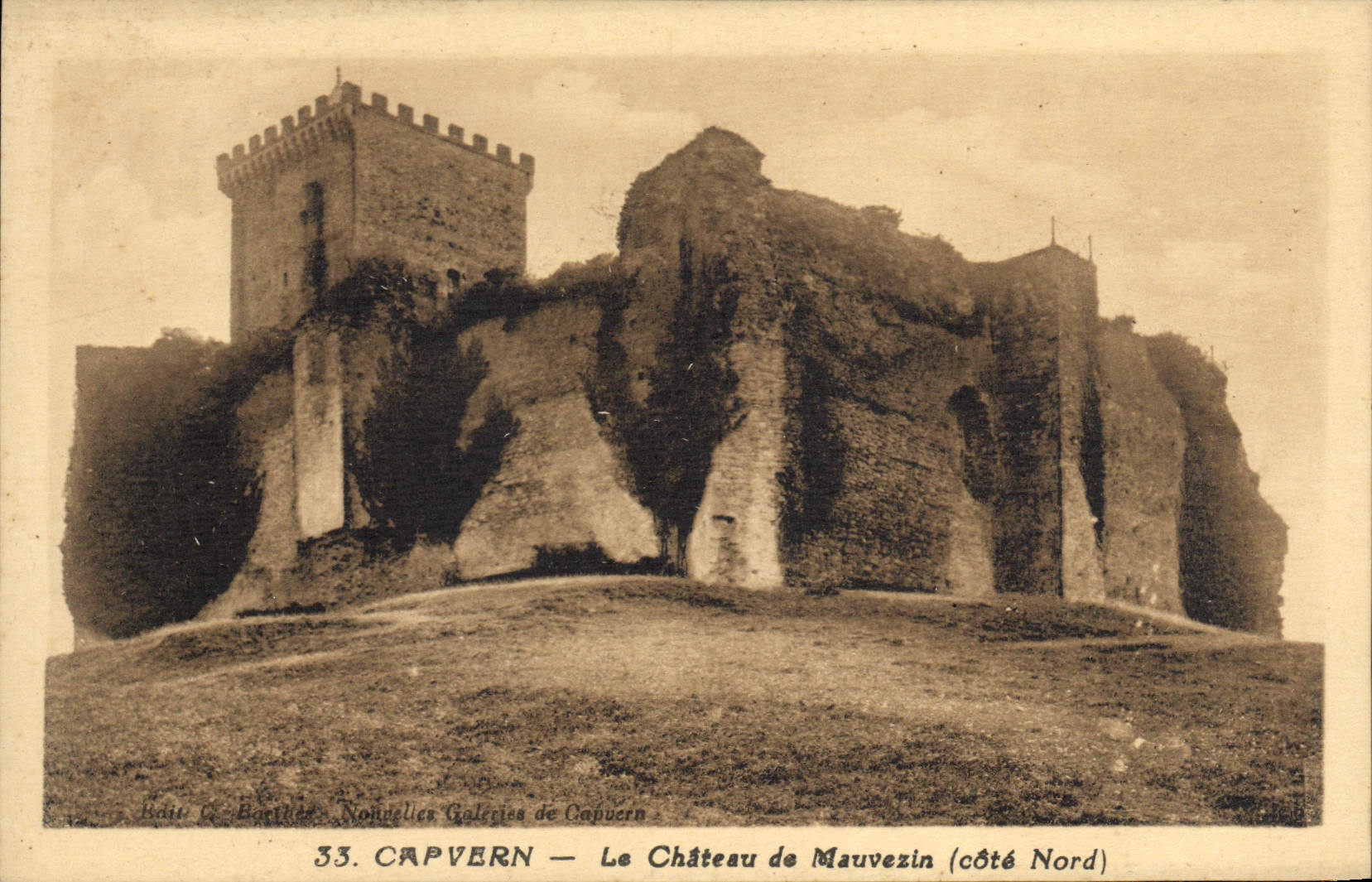 CPA Capvern Le Chateau De Mauvezin