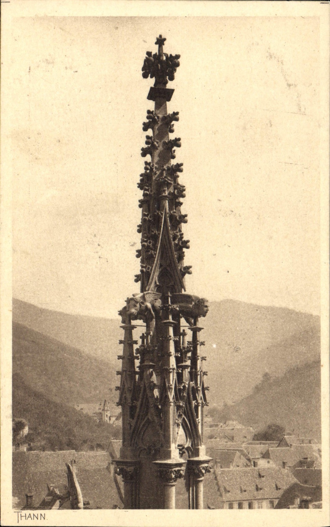 VINTAGE POSTCARD Thann