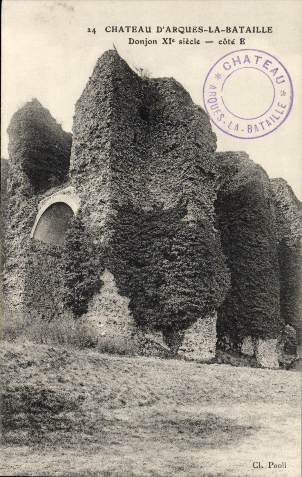 VINTAGE POSTCARD Castle Of Arch the Battle Keep