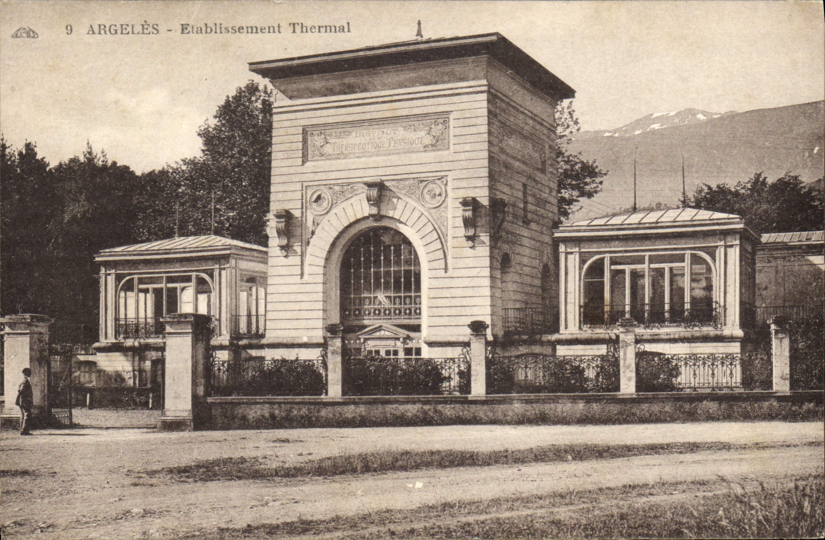 CPA Argeles Etablissement Thermal