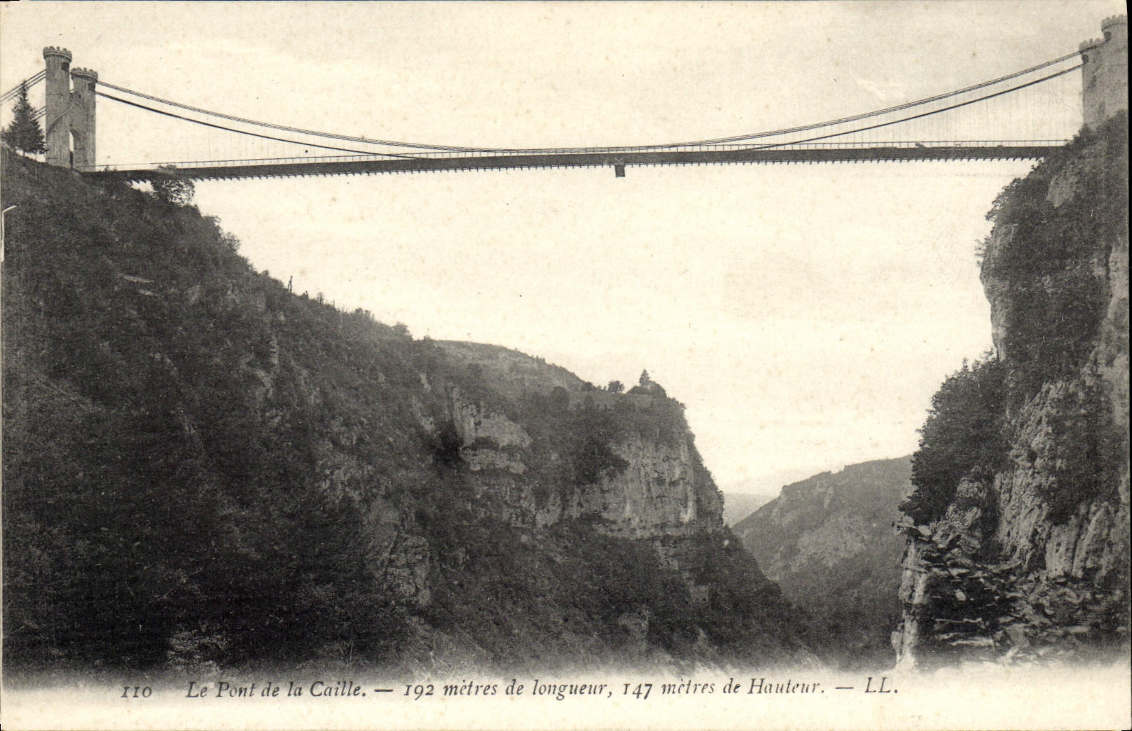 CPA Le Pont De La Caille 