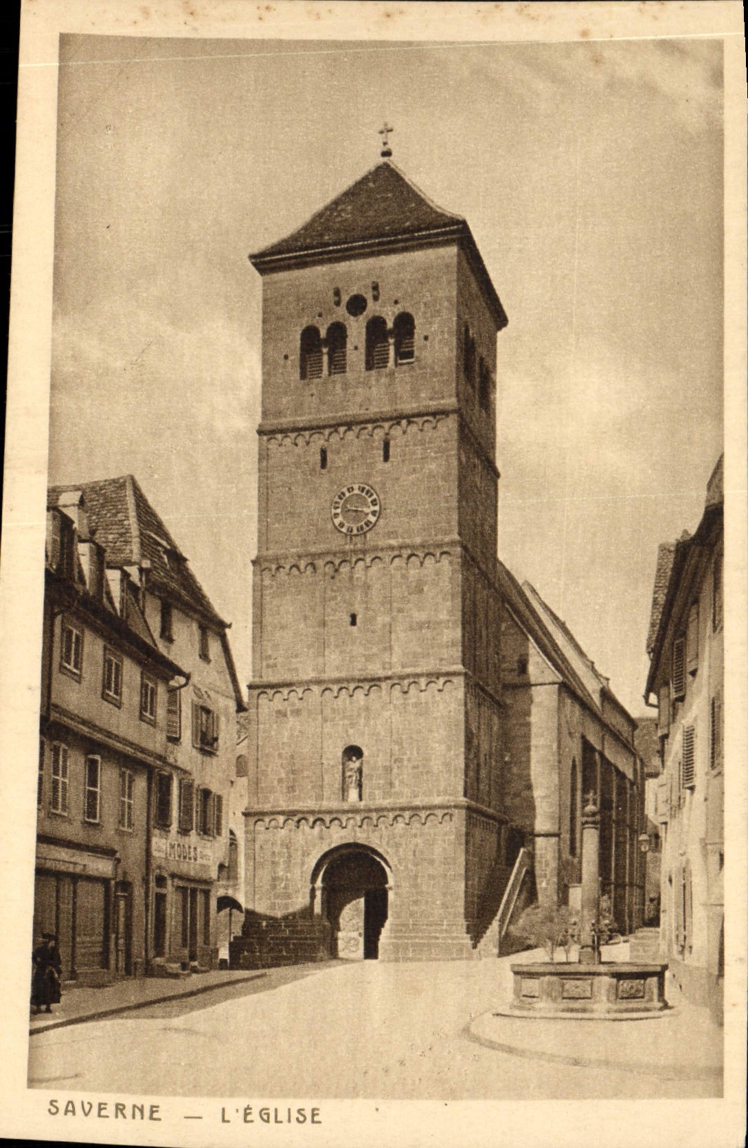 CPA Saverne L'Eglise