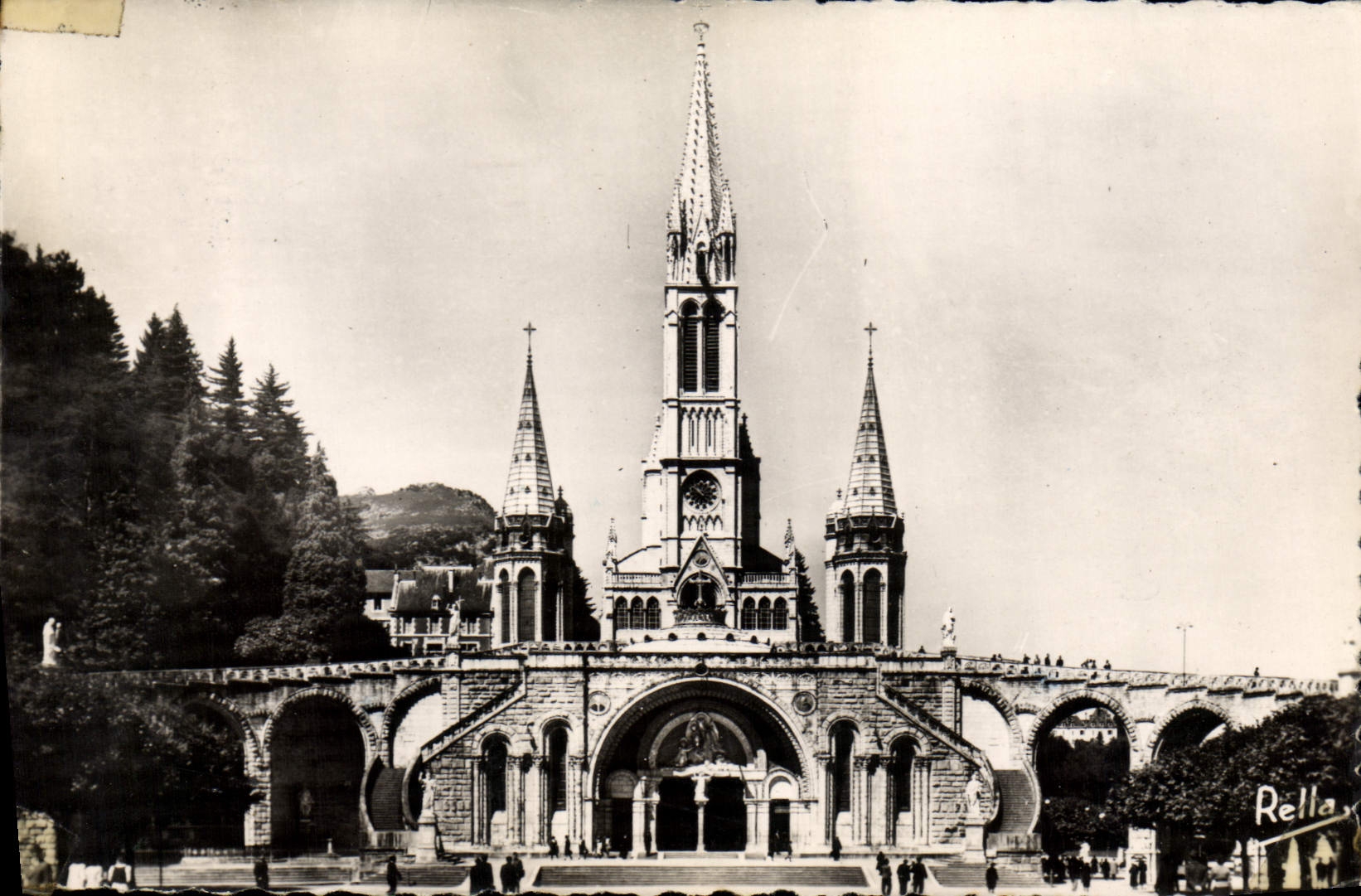POSTAL MODERNA pesado la basílica