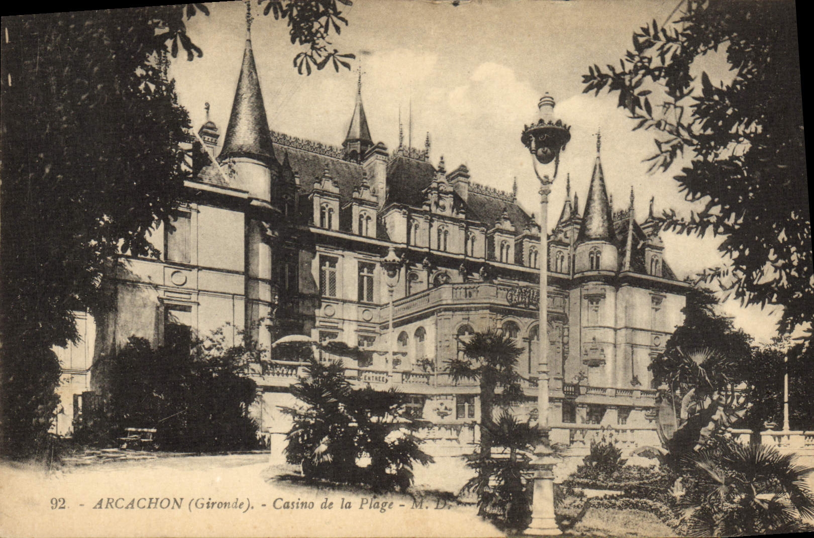 CPA Arcachon Casino de la Plage