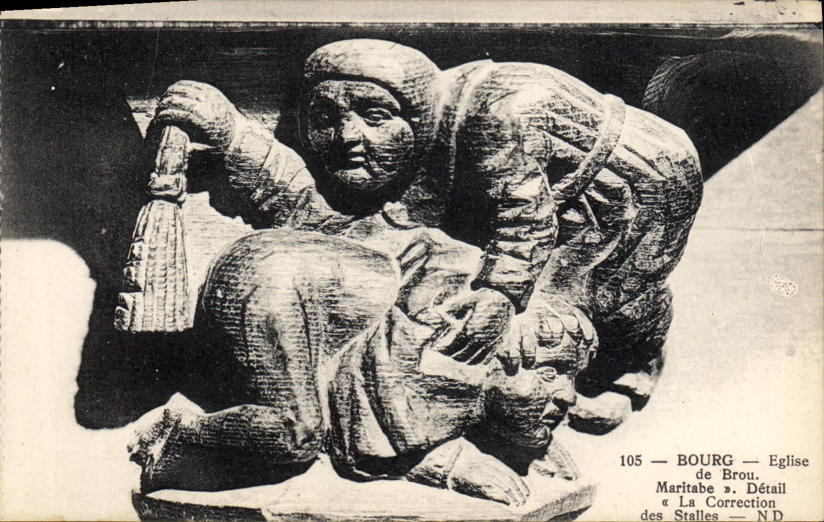 Iglesia de la ciudad de la POSTAL de la VENDIMIA de la corrección del detalle de Maritabe de las cáscaras de las paradas