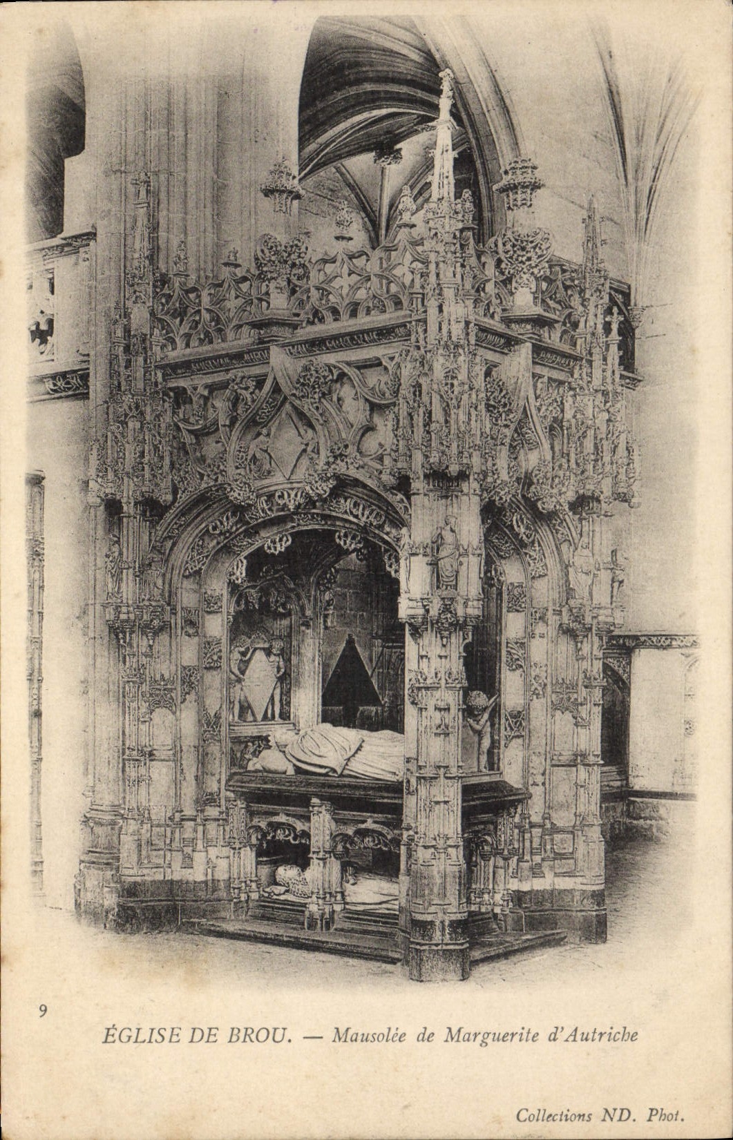 CPA Bourg Eglise de Brou Mausolee de Marguerite d'Autriche