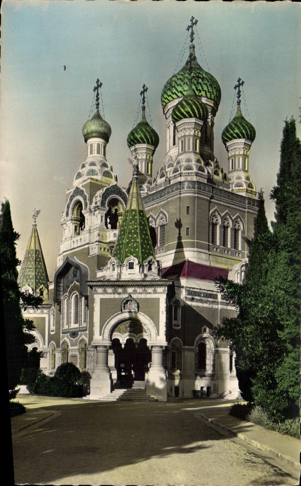 CPM Nice La Cathedrale Russe Russie Russia