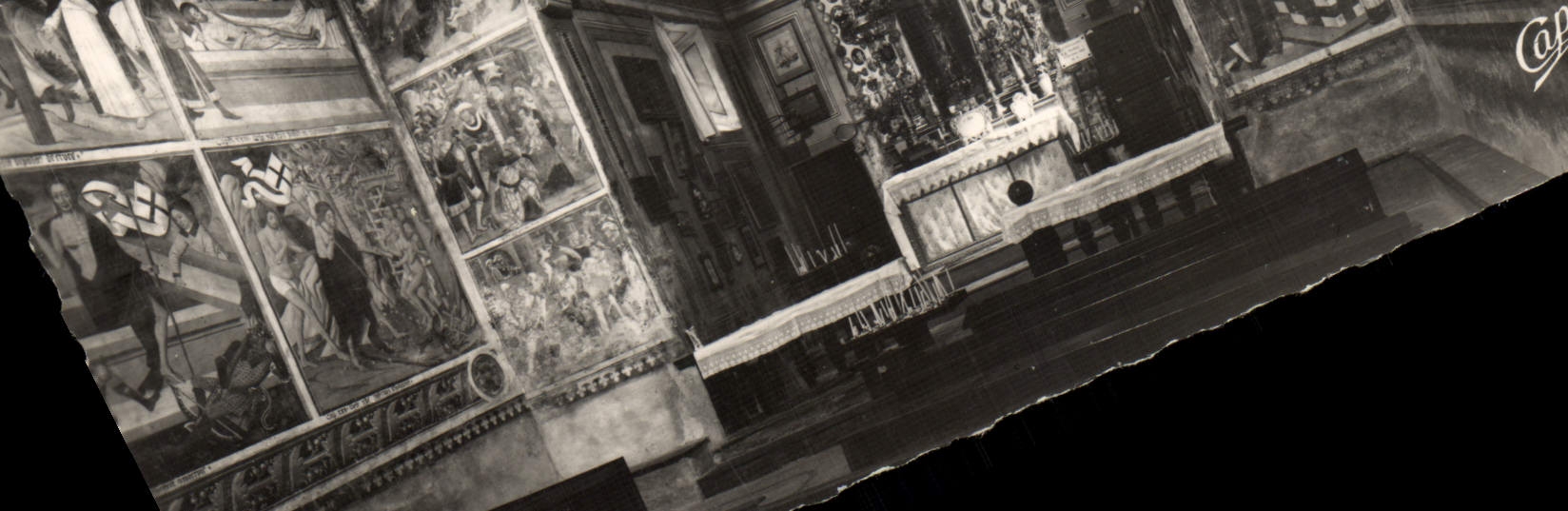 MODERN CARD Aspires to It Fountains Interior of the sanctuary