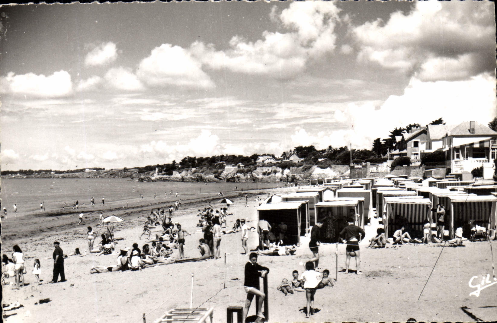 MODERN CARD Bernerie In Retz Pornic Surroundings main beach