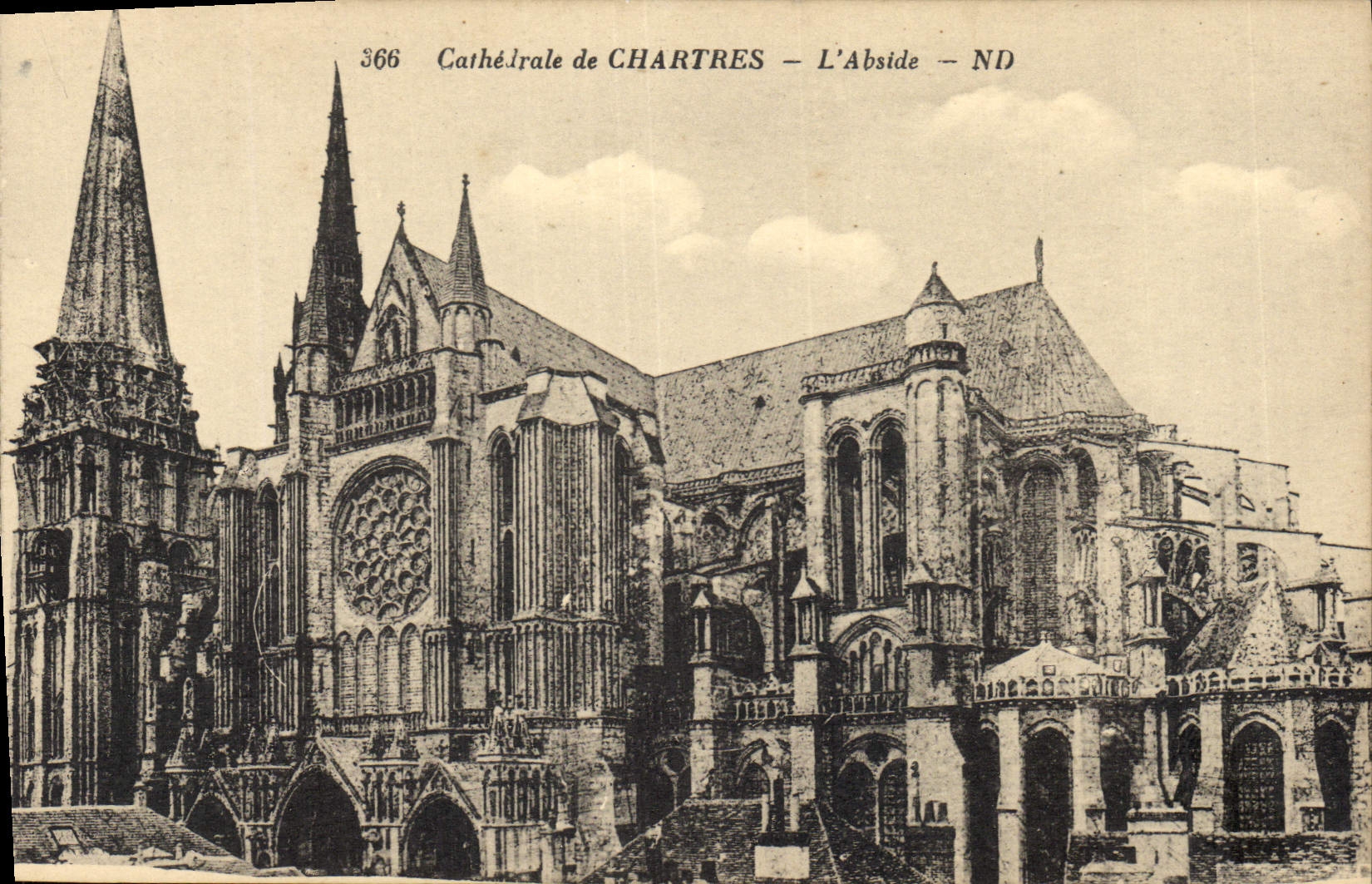 CPA Chartres L'Abside