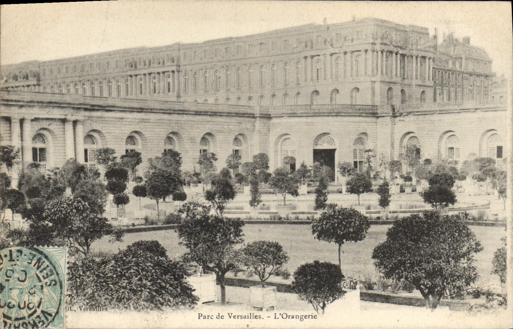 Parque de la POSTAL de la VENDIMIA de Versalles el naranjal