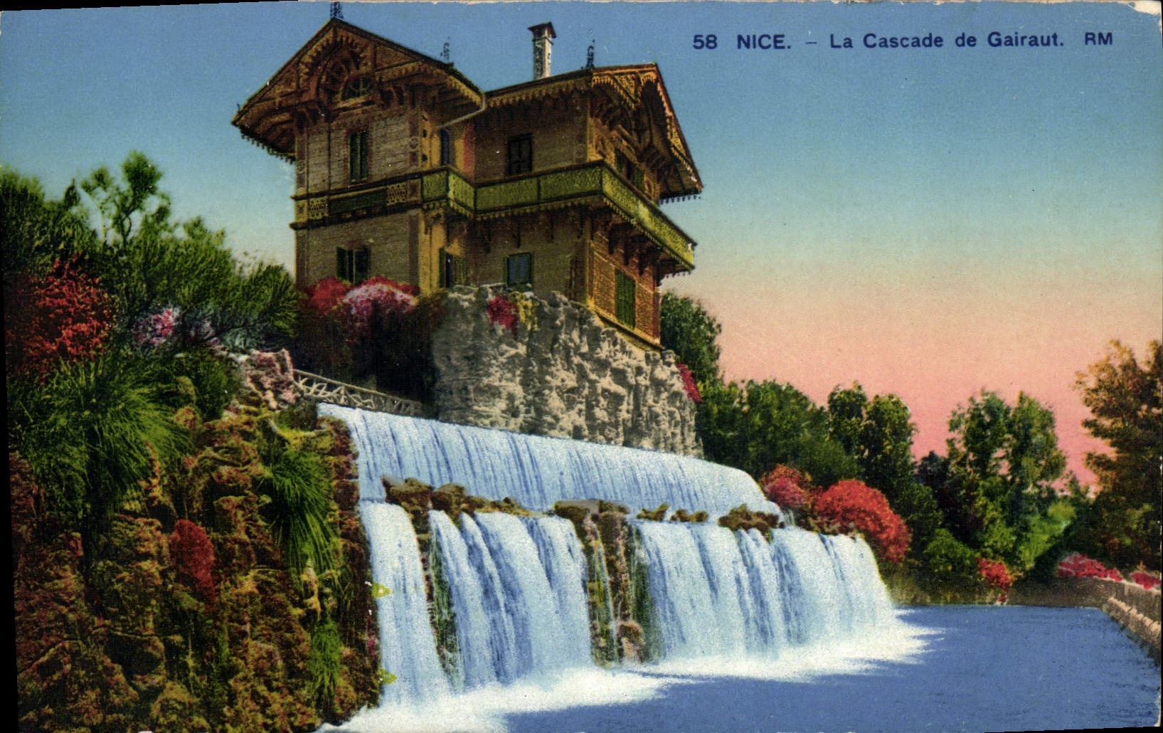 CPA Nice La Cascade De Gairaut