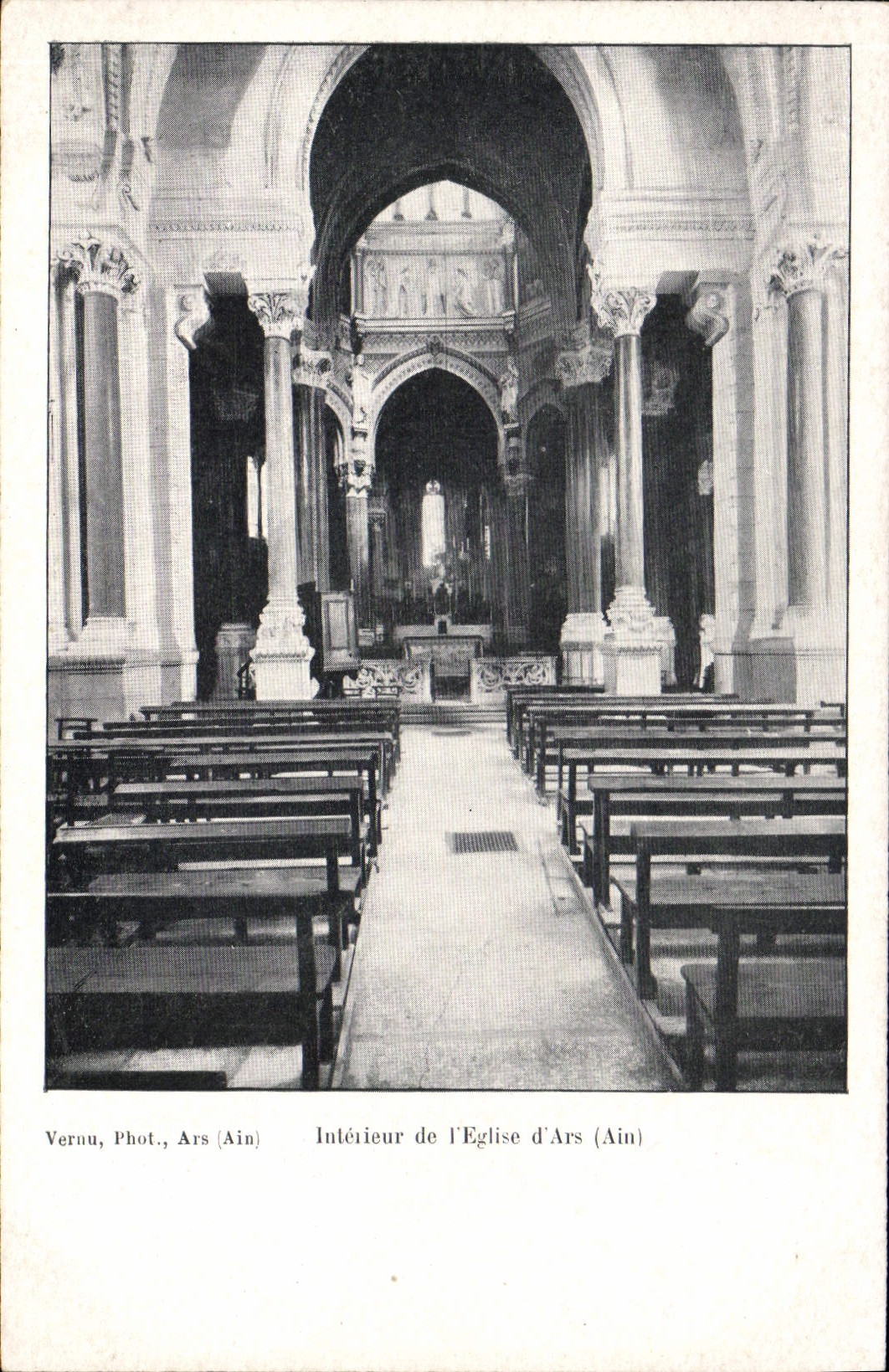 CPA Ars Interieur De l'Eglise