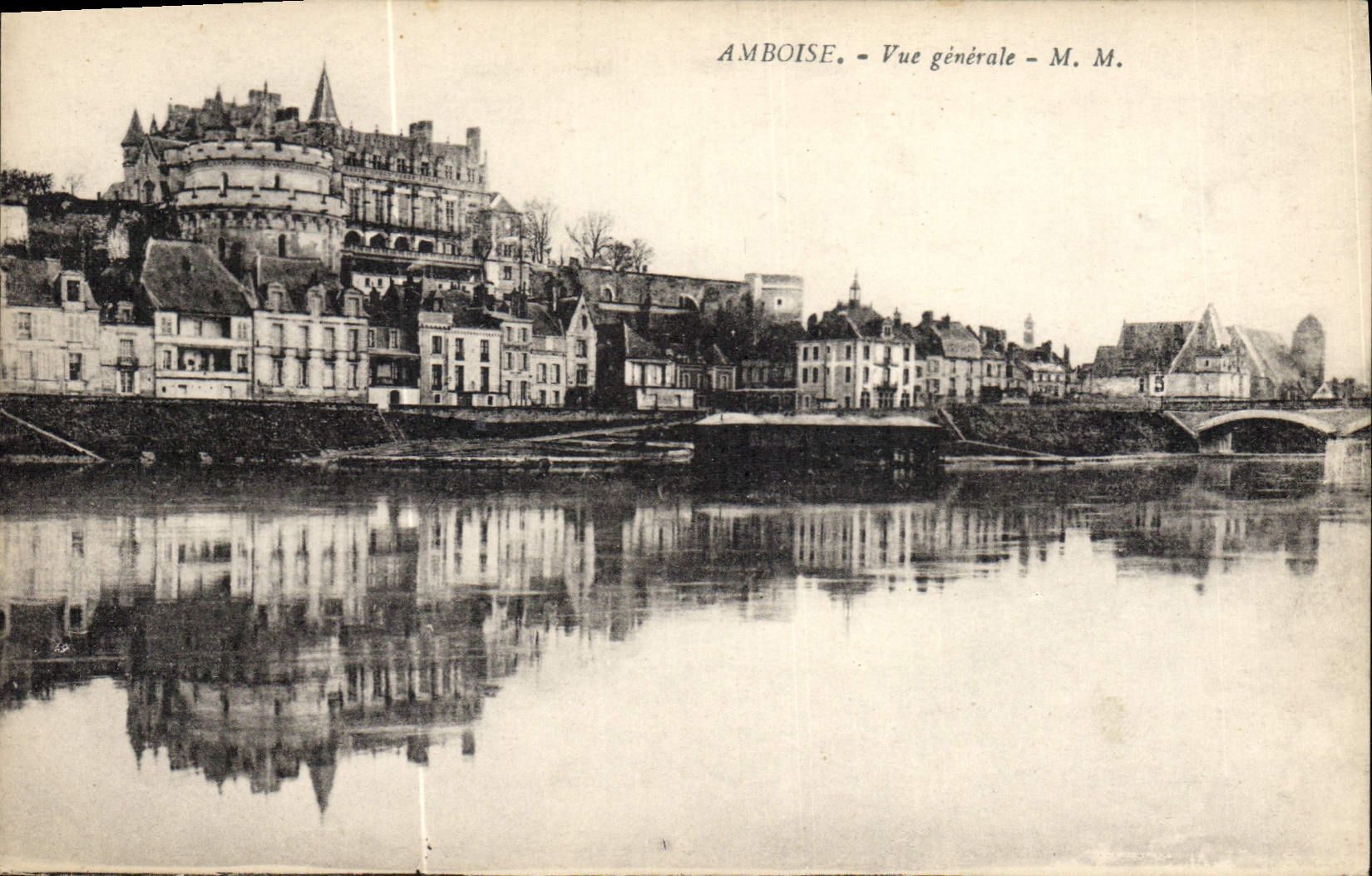 CPA Amboise Vue Generale
