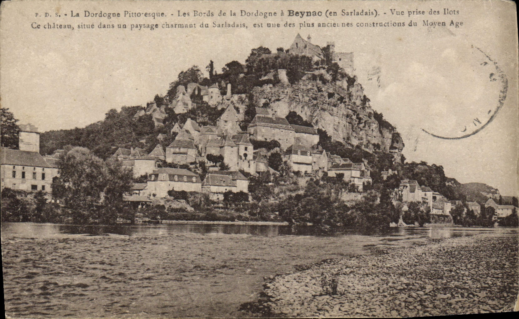 CPA La Dordogne Beynac Vue Prise Des Liots